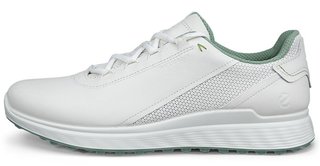 Ecco S-casual pánské kožené golfové voděodolné boty, bílé