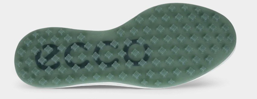 Ecco S-casual pánské kožené golfové voděodolné boty, bílé