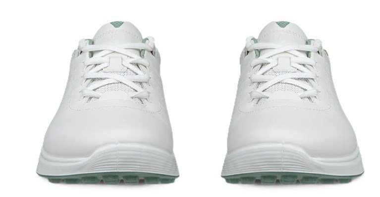 Ecco S-casual pánské kožené golfové voděodolné boty, bílé