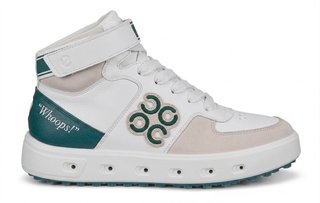 ECCO Street 720 dámské kožené Gore-Tex golfové boty, shadow white