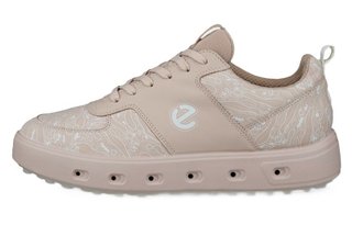 Ecco Golf Street 720 dámské kožené Gore-Tex golfové boty, rose dust