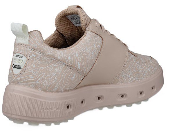 Ecco Golf Street 720 dámské kožené Gore-Tex golfové boty, rose dust