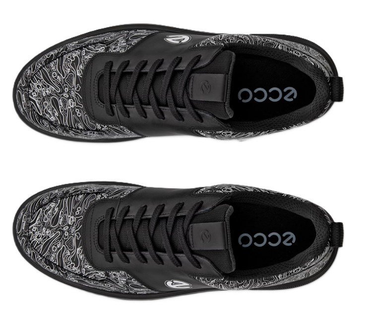 Ecco Street 720 pánské golfové boty, černé