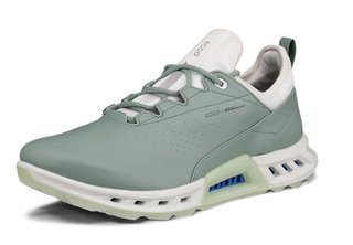 Ecco Biom C4 dámské kožené Gore-Tex golfové boty, sedum green