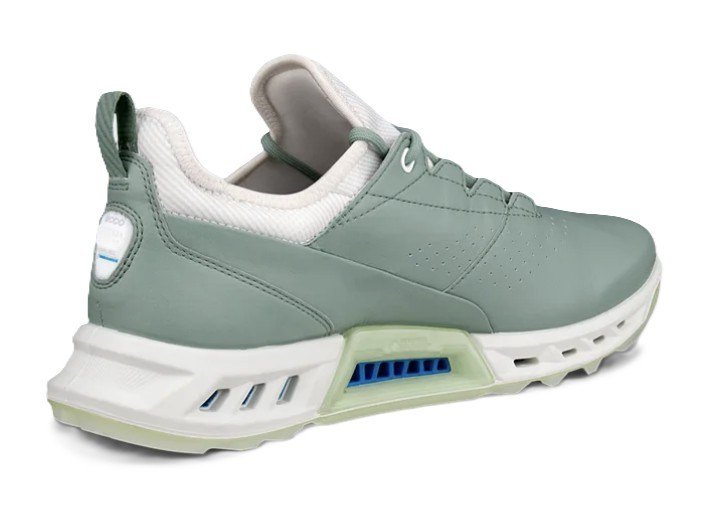 Ecco Biom C4 dámské kožené Gore-Tex golfové boty, sedum green