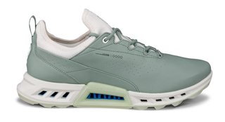 Ecco Biom C4 dámské kožené Gore-Tex golfové boty, sedum green
