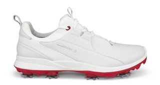 Ecco Biom Tour dámské kožené golfové voděodolné boty, bílé