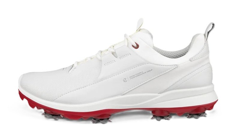 Ecco Biom Tour dámské kožené golfové voděodolné boty, bílé