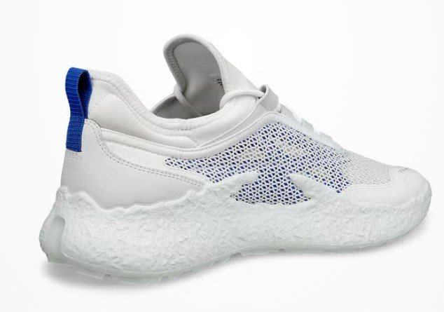 Ecco Biom H5 pánské textilní golfové boty, bílé
