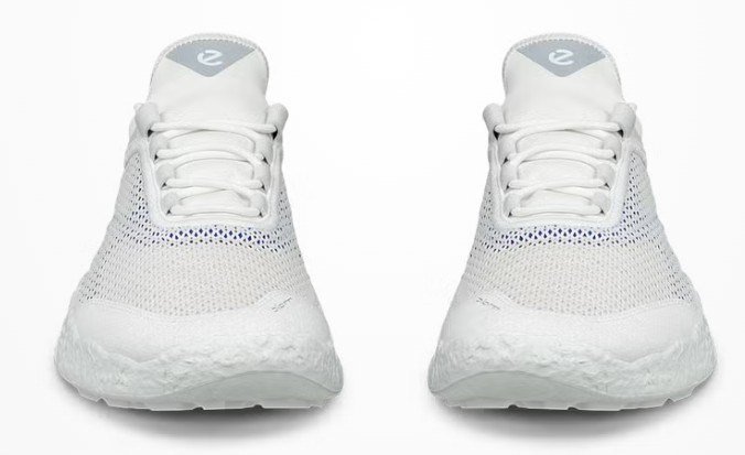 Ecco Biom H5 pánské textilní golfové boty, bílé