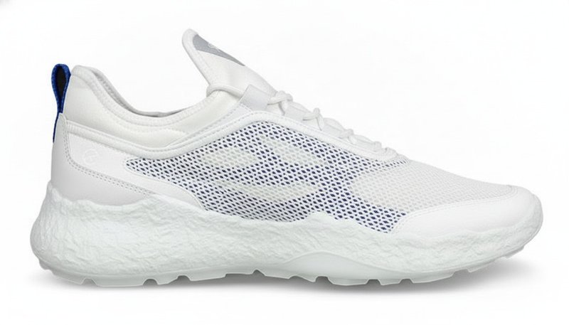 Ecco Biom H5 pánské textilní golfové boty, bílé