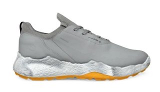 Ecco Biom H5 pánské kožené golfové voděodolné boty, wild dove