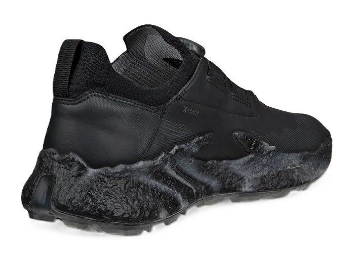 Ecco Biom H5 Boa pánské kožené golfové voděodolné boty, černé
