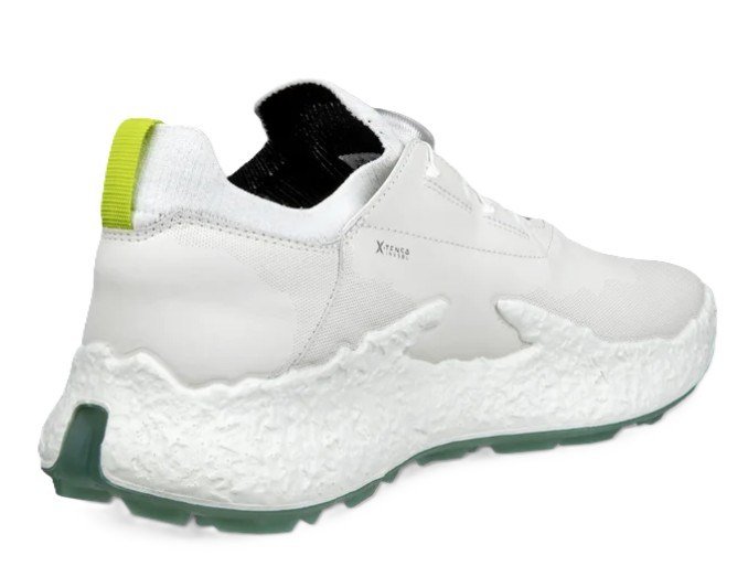 Ecco Biom H5 Boa pánské kožené golfové voděodolné boty, bílé