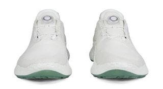 Ecco Biom H5 Boa pánské kožené golfové voděodolné boty, bílé