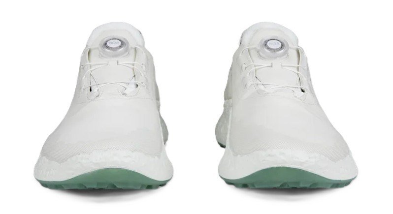 Ecco Biom H5 Boa pánské kožené golfové voděodolné boty, bílé