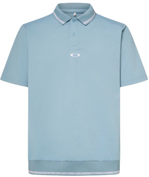Oakley O-SYNC PACK ABSTRACT HEM pánské polo, blue ice