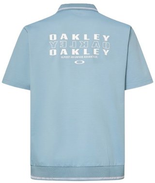 Oakley O-SYNC PACK ABSTRACT HEM pánské polo, blue ice