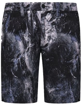 Skull Bold Omble pánské kraťasy, black print