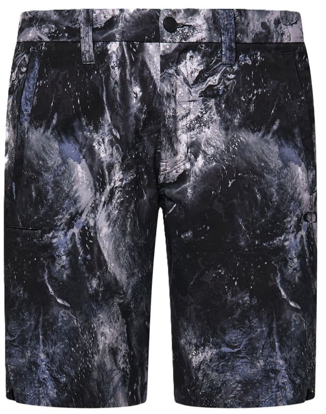 Skull Bold Omble pánské kraťasy, black print