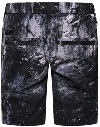 Skull Bold Omble pánské kraťasy, black print