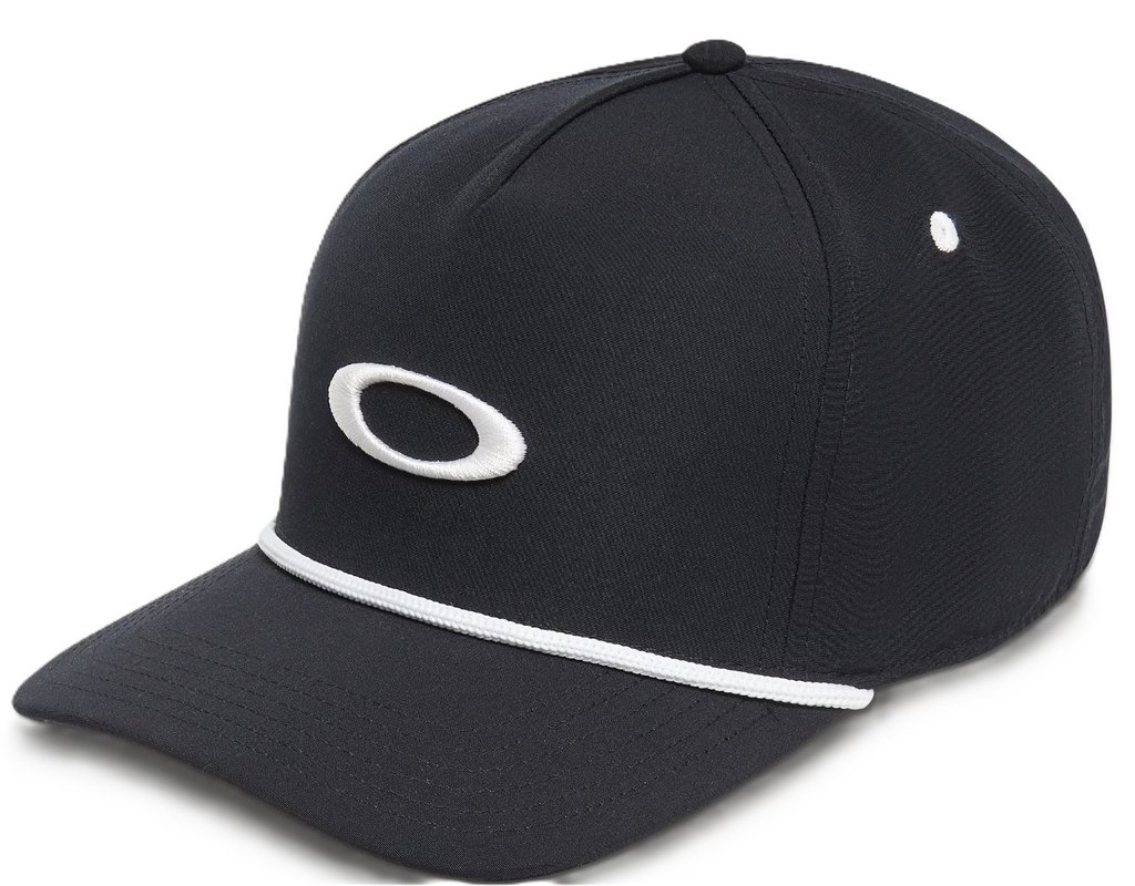 Oakley Ellipse Rope kšiltovka, černo/bílá