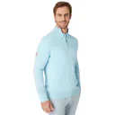 Callaway 1/4 Blended Merino pánský svetr, modrý