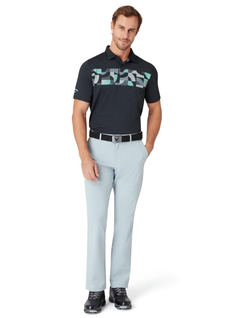Callaway Optical ‘C’ pánské polo, caviar