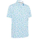 Callaway Crab Novelty Print pánské polo, bílé