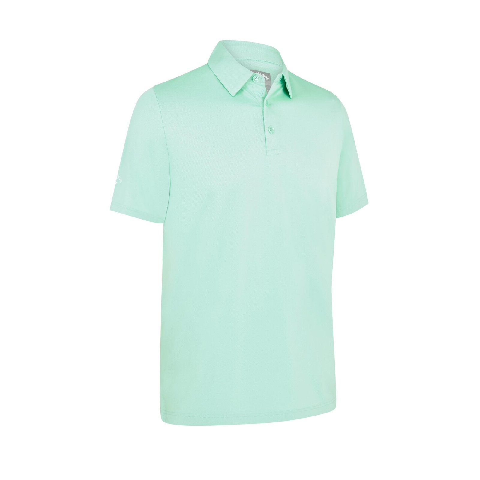 Callaway Swing Tech Solid pánské polo, neptune green