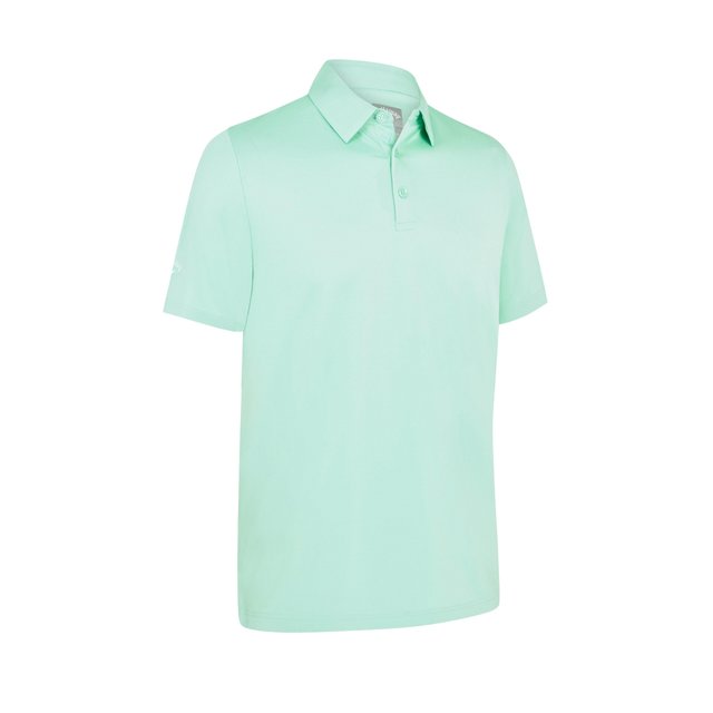 Callaway Swing Tech Solid pánské polo, neptune green