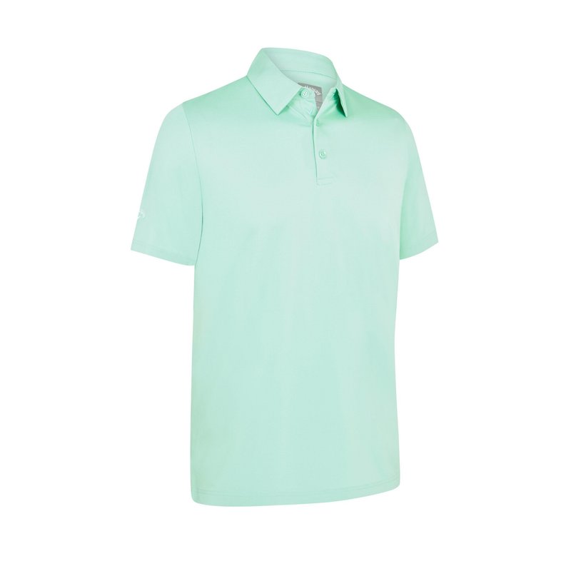 Callaway Swing Tech Solid pánské polo, neptune green