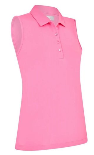 Callaway Tournament Sleeveless dámské polo, cheeky pink
