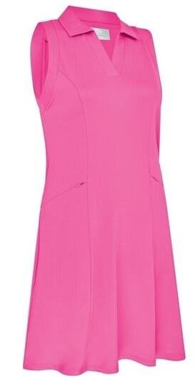 Callaway Flounce Dress with Mesh golfové šaty, růžové
