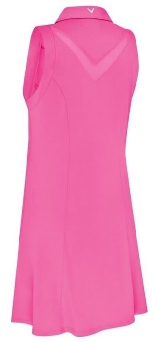 Callaway Flounce Dress with Mesh golfové šaty, růžové