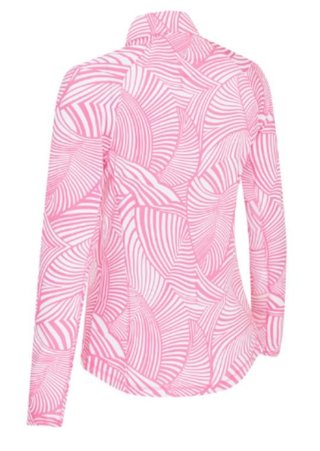 Callaway Stencil Floral dámská mikina, cheeky pink (růžová)