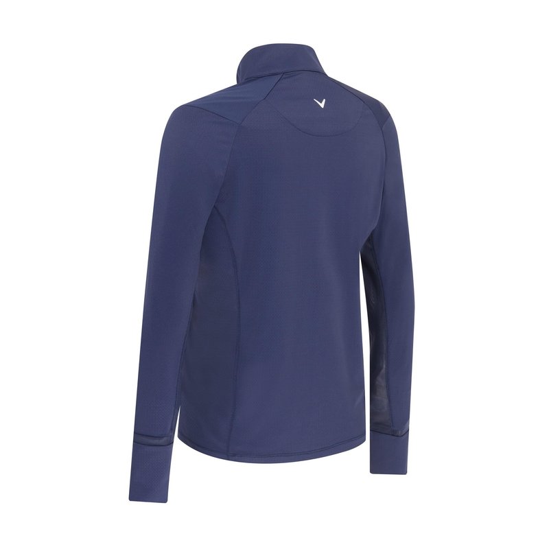 Callaway Colourblock Sun Protection Top dámský top, tmavě modrý
