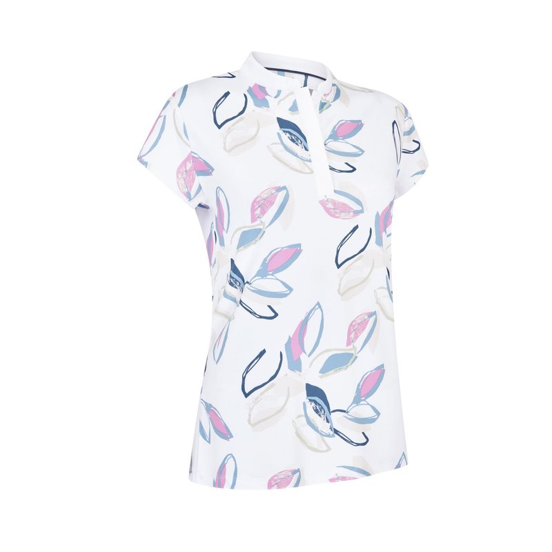 Callaway Linear Petals dámské polo, bílé