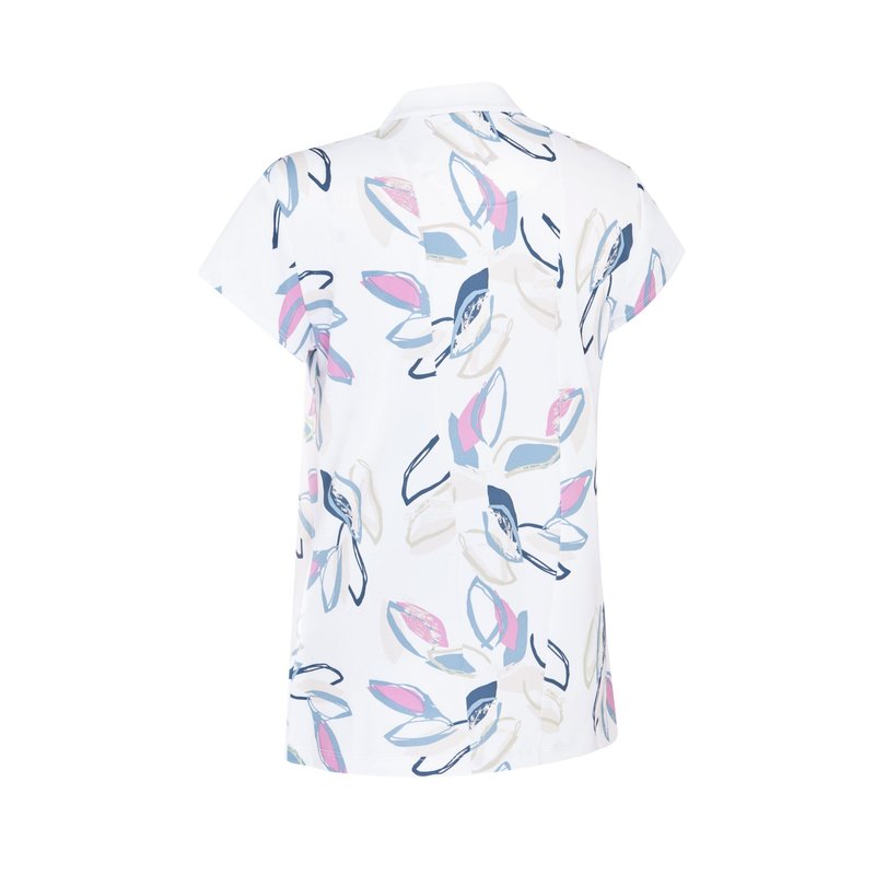 Callaway Linear Petals dámské polo, bílé