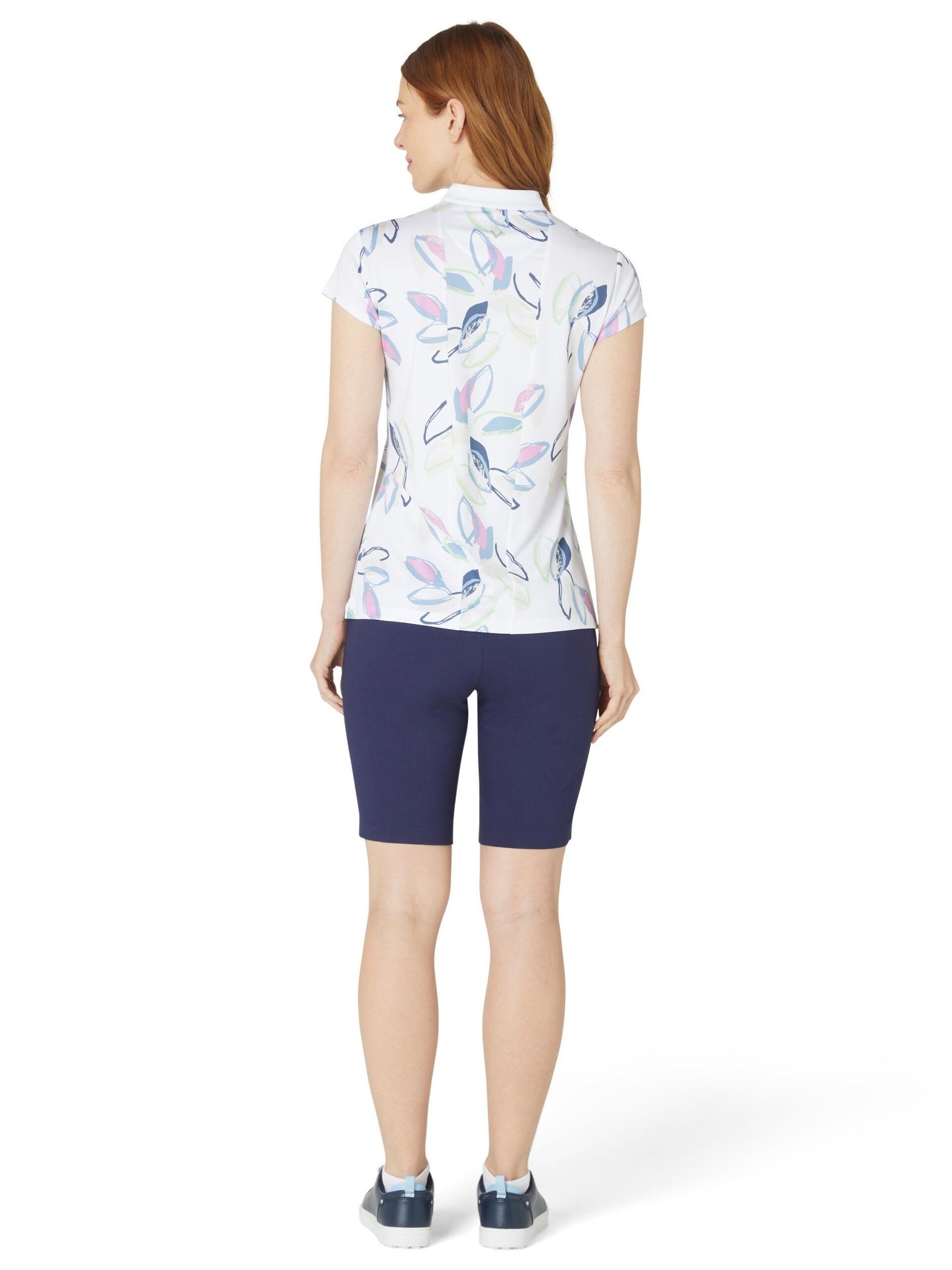 Callaway Linear Petals dámské polo, bílé