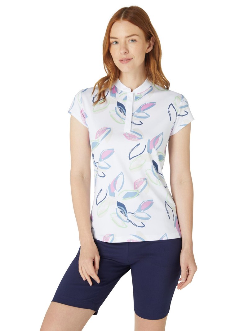 Callaway Linear Petals dámské polo, bílé