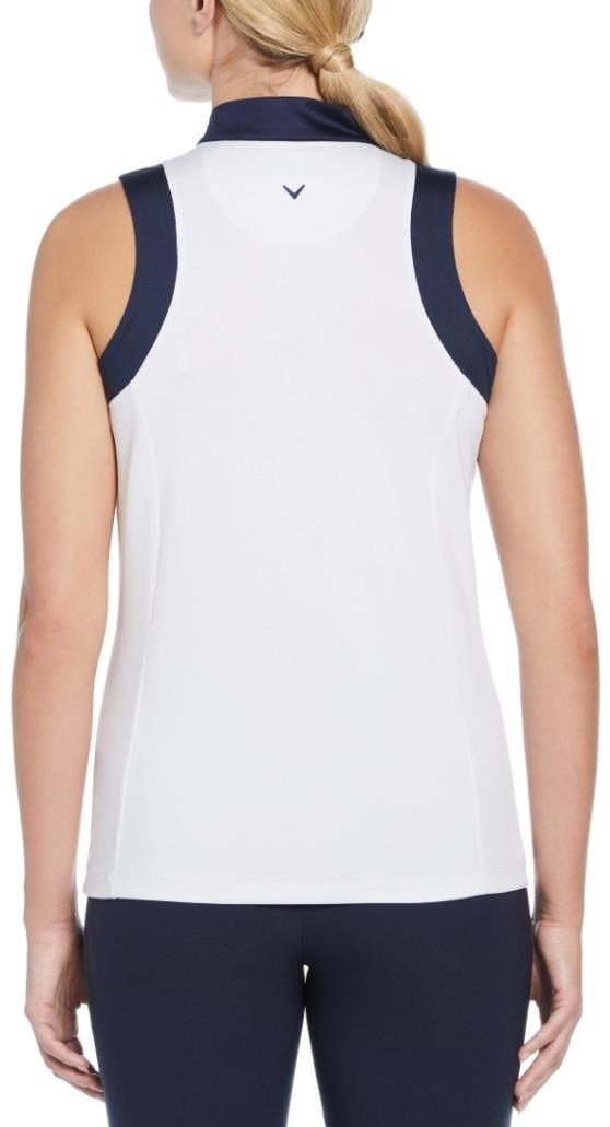 Callaway Engineered Birdie Sleeveless dámské polo, brilliant white