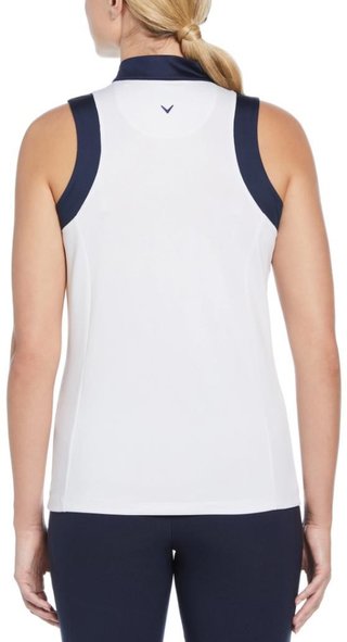 Callaway Engineered Birdie Sleeveless dámské polo, brilliant white
