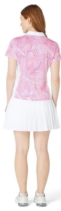 Callaway Stencil Floral dámské polo, růžové