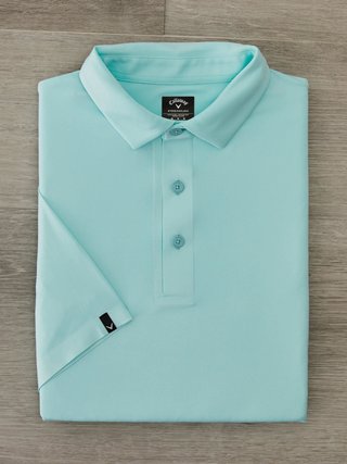 Callaway Premium Jacquard pánské polo, birds egg green