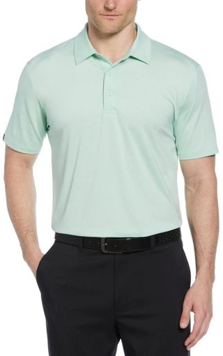 Callaway Premium Heathered pánské polo, birds egg green heather