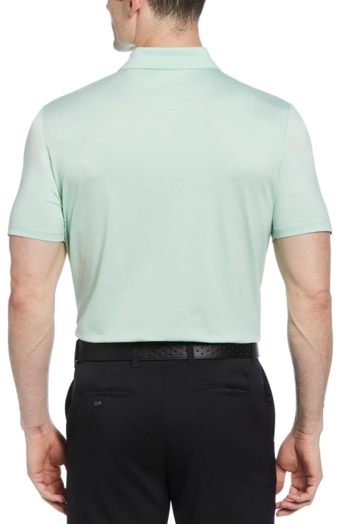 Callaway Premium Heathered pánské polo, birds egg green heather
