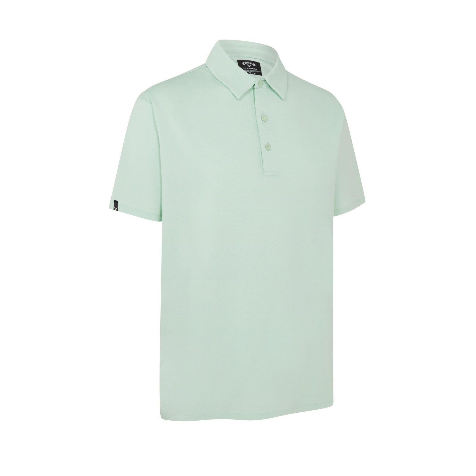 Callaway Premium Heathered pánské polo, birds egg green heather