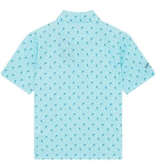 Callaway Dolphin Print dětské polo, blue radiance