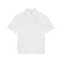 Callaway Floral Print dětské polo, bílé